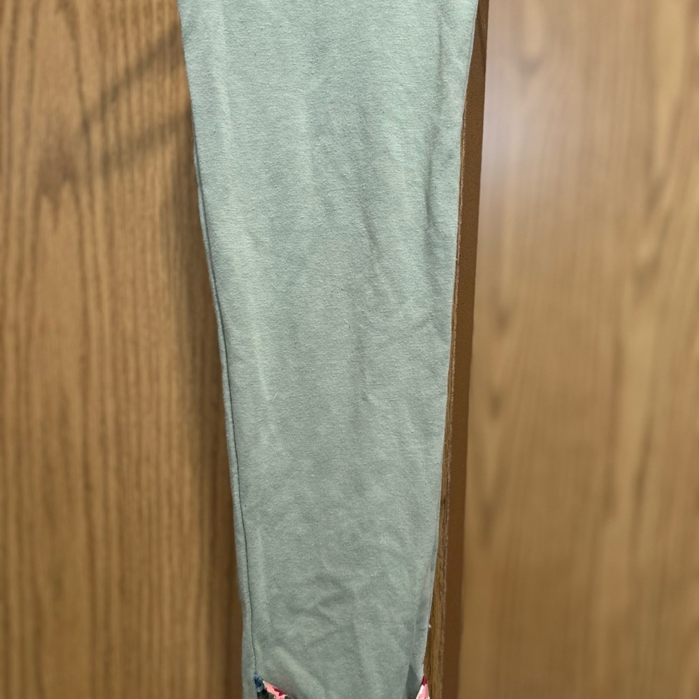 Kids Green Leggings